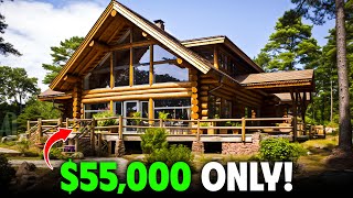 Affordable Log Cabin Kits You Can Buy for Under 55K [upl. by Georas]