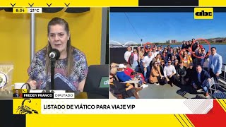 Salen a la luz más detalles del tour vip de parlamentarios a EE UU [upl. by Aierb]