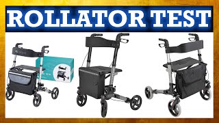 ▶ Rollator Test 2023 ◊ TOP 3 Rollatoren in einem Video [upl. by Ibbob]