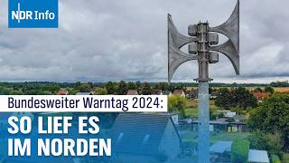 Bundesweiter Warntag 2024 Funktionierte das Warnsystem  NDR Info [upl. by Wistrup]