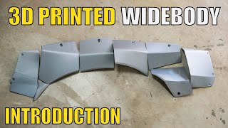 3D Printed WIDEBODY Kit  Intro to New Series  10k Subs GIVEAWAY [upl. by Marolda424]