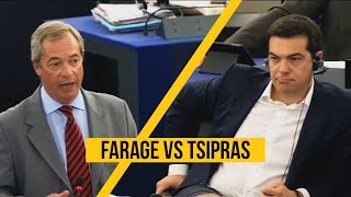 Farage tegen Tsipras Het moment is daar pak uw land terug ondertiteld [upl. by Erick]