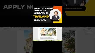 Chulalongkorn University Scholarship  Fully Funded Apply Now  Study in Thailand [upl. by Millian]