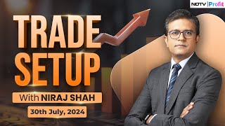 Trade Setup With Niraj Shah  Top Stocks To Watch Out For I July 30 2024 [upl. by Enelaj]