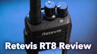 Retevis RT8 Review Programming Guide APRS and Custom Firmware [upl. by Gairc]