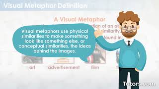 Visual Metaphor  Definition amp Examples [upl. by Hrutkay]