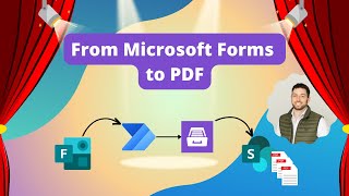 Generate amp Merge PDF from Microsoft Forms [upl. by Anaejer]