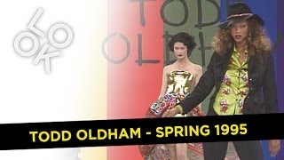 Todd Oldham Spring 1995 Fashion Flashback [upl. by Pavyer]