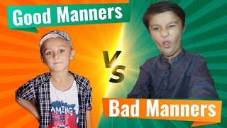 Good Manners vs Bad Mannersgood manners vs bad manners my miss anandviral youtube goodvibes [upl. by Carolan]