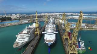 NAVANTIA Shiprepairs Cádiz Cruises 2016 [upl. by Aical]