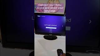 Roku TV Stick Setup in 60 Sec [upl. by Netnerb728]