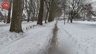 Snow ride Vught to sHertogenbosch [upl. by Lederer395]