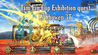 Tam Lin Cup 2024 Exhibition quest  Li Shuwen 3T ft Bedivere Vanilla CE FGONA [upl. by Daniala]