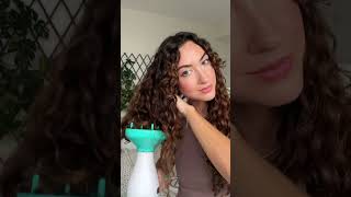 Moroccanoil Frizz Shield Spray Curl Routine with Melissa [upl. by Dekeles398]