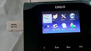 How To download biometric attendance machine data to usb pendrive [upl. by Tezil]