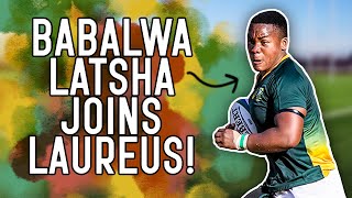 Babalwa Latsha Joins Laureus [upl. by Tallula]