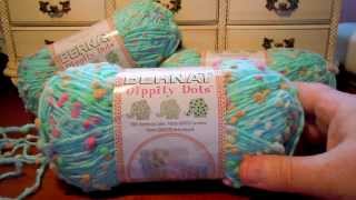 Bernat Dippity Dots Yarn [upl. by Ahsoek]