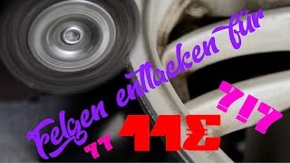 FELGEN ENTLACKEN für 11€  VLOG  CMVG [upl. by Mays627]