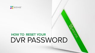 How to Reset Your DVR Password step by step guide [upl. by Bose]