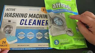 AFFRESH vs ACTIVE Washing Machine Cleaning Tablets  Which one is better [upl. by Noisla]