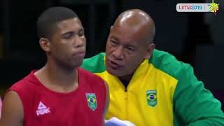 Hebert Conceição BRA vs Troy Isley USA Pan American Games 2019 SFs 75kg [upl. by Martz503]