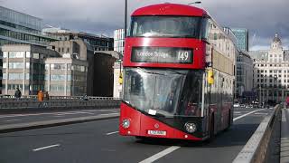 Buses London bridge amp Tooley Street [upl. by Lemmor]