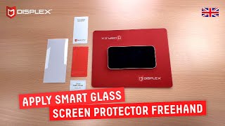 Film Screen Protector Installation  DISPLEX® SMART GLASS [upl. by Nabru952]