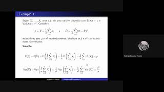 Aula 02  Propriedades dos Estimadores  Inferência Estatística em Nível Intermediário [upl. by Rudelson]