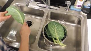 How to Clean Collard Greens [upl. by Malachy]