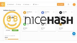 New Nicehash Mining Platform amp Exchange Testnet [upl. by Suixela]