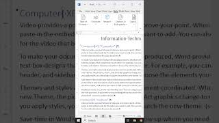 Trick Quickly remove ALL Index Entries from your document  How to  Index in Word  Skills Tube [upl. by Raynah]