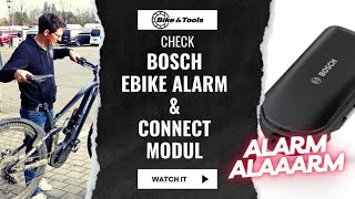 Das Bosch eBike Alarm amp Connect Modul Review [upl. by Nosille831]