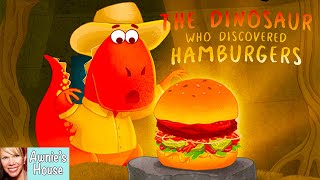 🍔 Kids Book Read Aloud THE DINOSAUR WHO DISCOVERED HAMBURGERS [upl. by Mala802]