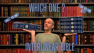 Interlinear Bible  Which One is Right For You [upl. by Hellman]