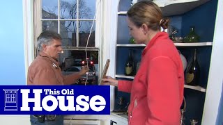 How to Repair Stuck Sash Windows  This Old House [upl. by Keyser816]