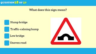 driving theory test uk 2023  driving theory test dvsa 50 questions and answers 2 [upl. by Dawson]