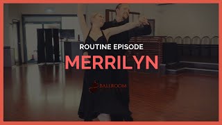 Merrilyn New Vogue Routine  Ballroom Mastery TV [upl. by Yanaton]