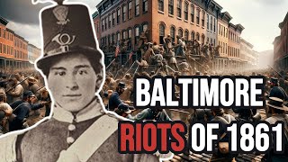 The Baltimore Riots of 1861 [upl. by Hgielhsa819]