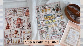 Stitch with me 67 finish the work with me [upl. by Niltyak411]