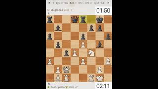 Unstoppable checkmate using Knight and discovered pin chess blitz tactics checkmate [upl. by Ambrosine197]