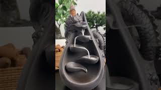 Dragon Backflow Incense Burner incense zen cure relaxing relaxingvideos agarwood satisfying [upl. by Clinton]