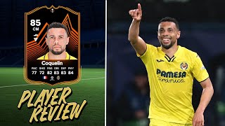 PERFECT MIDFIELDER  RTTK FRANCIS COQUELIN REVIEW  85 ROAD TO THE KNOCKOUT FRANCIS COQUELIN REVIEW [upl. by Veljkov]