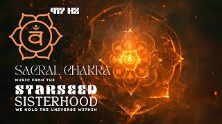 THE ULTIMATE CREATIVE FREQUENCY  Sacral Chakra Music  417 Hz [upl. by Vihs]