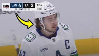 This Canucks player just DOMINATED the Los Angeles Kings [upl. by Filipe281]