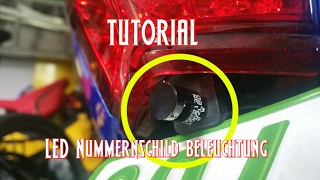 Tutorial Roller LED Nummernschildbeleuchtung [upl. by Seadon531]