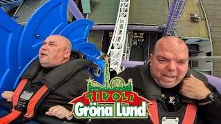 Riding CRAZY Rides at Gröna Lund  VLOG  June 2023 [upl. by Anaujik694]