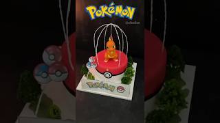 🔥🎂 BOLO DO CHARMANDER  VOCÊ COMERIA POKÉMON pokemon pokemongo fun shorts viral meme cake [upl. by Llenhoj]