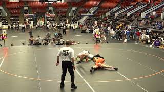 130lbs Caden Horwath MI vs Mason Kernan PA  2022 Grappler Fall Classic Finals [upl. by Namzaj744]