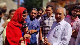 Tarigami in An Interaction With Kashmir Essence Reporter Taranum at Kulgam [upl. by Nosaes]