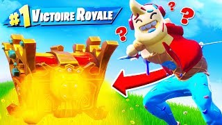 TRÉSOR ALÉATOIRE CHALLENGE sur FORTNITE Battle Royale [upl. by Clarisa]